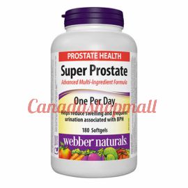 webber naturals Super Prostate Advanced Multi-Ingredient Formula Softgels 180 count