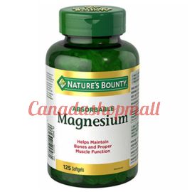 Nature's Bounty Magnesium 400mg 125 Softgels