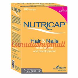 Nutrisanté NUTRICAP Hair & Nails, 180 capsules