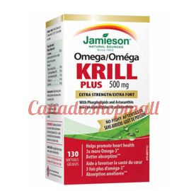 Jamieson Omega Krill Plus, 130 Softgels