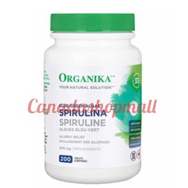 Organika Spirulina 500mg 200 Tablets