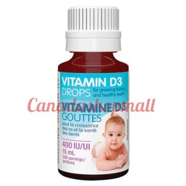 webber naturals Vitamin D3 Drops 400IU 15 ml