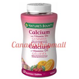 Nature’s Bounty Calcium with Vitamin D3 Adult Gummies 120 gummies