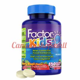 Factor Kids Complete Daily Vitamin 150 Chewable Tablets