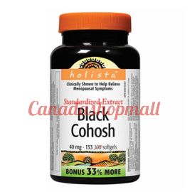 Holista Black Cohosh 40 mg 133 softgels