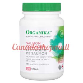 Organika Salmon Collagen 500 mg 90 Capsules