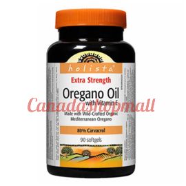 Holista Extra Strength Oregano Oil with Vitamin E 90 softgels