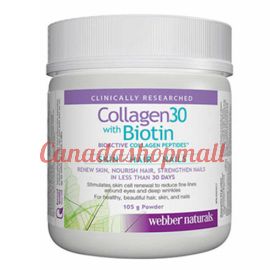 webber naturals Collagen 30 Powder with Biotin 105 g