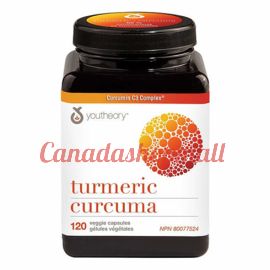 youtheory Turmeric Extra Strength 500 mg 120 Veggie Capsules