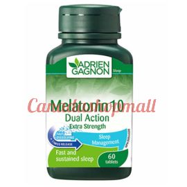 Adrien Gagnon Melatonin 10mg Dual Action Extra-Strength 60 tabs