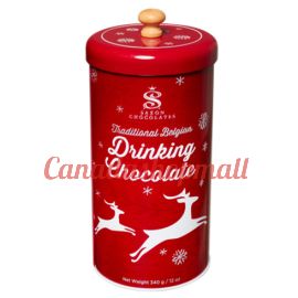 Saxon Traditional Belgian Drinking Chocolate Tin 340 g