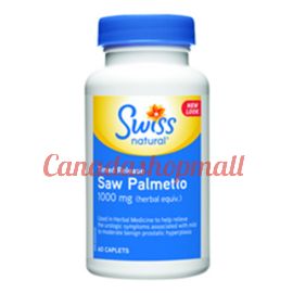 Swiss Naturals Saw Palmetto TR 1000 mg Caplet 60 caps