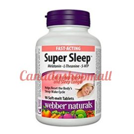 Webber Naturals Super Sleep 90 Soft Melt tablets