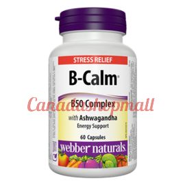 Webber Naturals B50 Complex with Sensoril 60 capsules