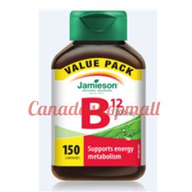 Jamieson Vit B12 1000mcg Value Pack 150 tablets 