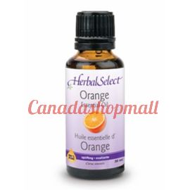 Herbal Select Orange Oil,100% pure 30 ml 