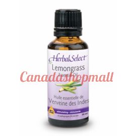 Herbal Select Lemongrass Oil,100% pure 30 ml 