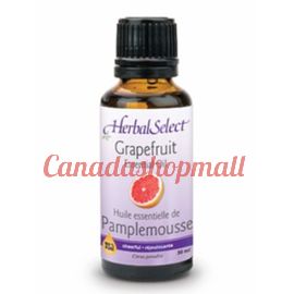 Herbal Select Grapefruit Oil,100% pure 30 ml 