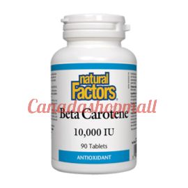 NaturalFactors Beta Carotene 10,000IU 90tablets