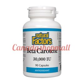 NaturalFactors Beta Carotene 30,000IU 90capsules