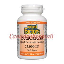 NaturalFactors BetaCareAll 25,000IU 90softgels