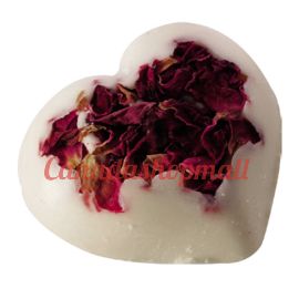 Bomb Cosmetics Rosie Heart Bath Creamer 30g