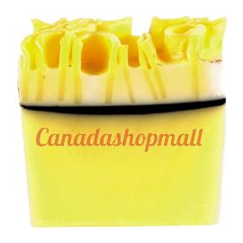 Bomb Cosmetics Lemon Meringue Handmade Soap Slice 100g