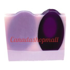 Bomb Cosmetics Violet Crush Handmade Soap Slice 100g