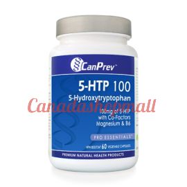 CanPrev 5-HTP 100mg 60vegetable capsules.