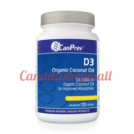 CanPrev D3 25mcg/1000IU 120softgels.