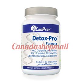 CanPrev Detox-Pro 90vegetable capsules.