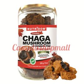 Nutridom Canadian Chaga Mushroom Chunks 225 grams