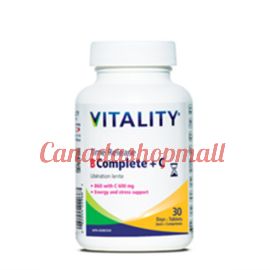 Vitality Time Release B Complete + C 30 Tablets •Days