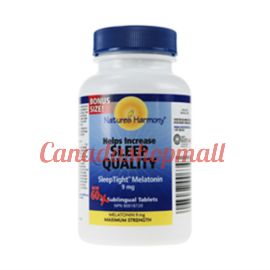 Nature's Harmony Sleep Tight Melatonin Max 9mg 60 subling