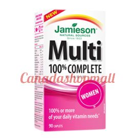 Jamieson Multivitamin 100% Complete Women 90 caps