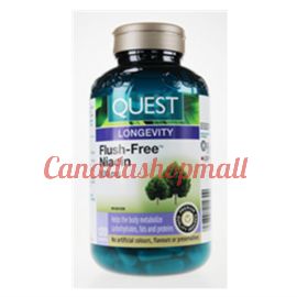 Quest for Health - Canadian Flush-Free Niacin 500 mg 120 caps