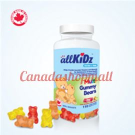 Allkidz Multi Gummy Bears 110 ct