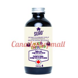 SURO Organic elderberry syrup for kids 118 ml