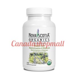 Nova Scotia Organics Women's 50+ Multi & Min 120 Caplets