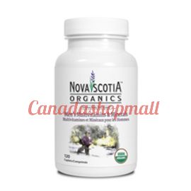 Nova Scotia Organics Men's Multivitamins & Minerals 120 Caplets