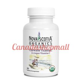 Nova Scotia Organics Vitamin C Chewable 30 Tablets