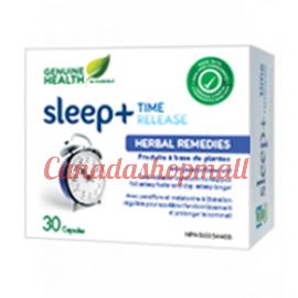 Genuine Health sleep+ time release 30capsules