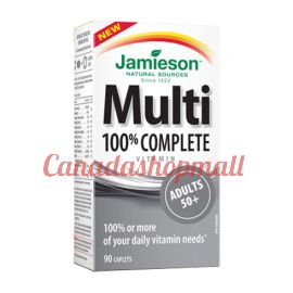 Jamieson 100% Complete Multivitamin for Adults 50+ 90caplets