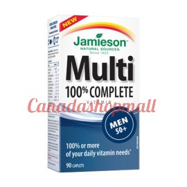 Jamieson 100% Complete Multivitamin for Men 50+ 90caplets