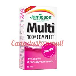 Jamieson 100% Complete Multivitamin for Women 90caplets