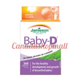 Jamieson Baby-D Vitamin D3 Droplets 400IU 11.7ml.