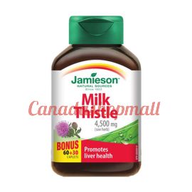 Jamieson Milk Thistle 4500mg 90caplets.