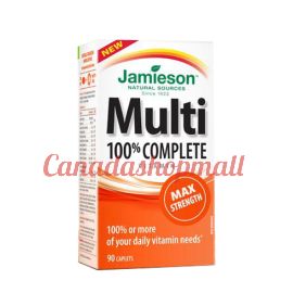 Jamieson Multivitamin 100% Complete Max Strength 90 caplets