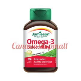 Jamieson Omega-3 Select Mini 300mg 200 small softgels