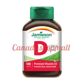 Jamieson Vitamin D 1000IU 25mcg 100tablets.